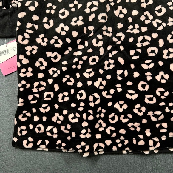 Kate Spade New York Pajama Dress Womens L Leopard Print Long Sleeve Pockets NWT - Picture 11 of 13